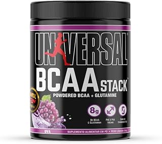 BCAA Stack 250g - Universal Nutrition (250g, Uva) - Produto 10 mais recomendado com 3 estrelas