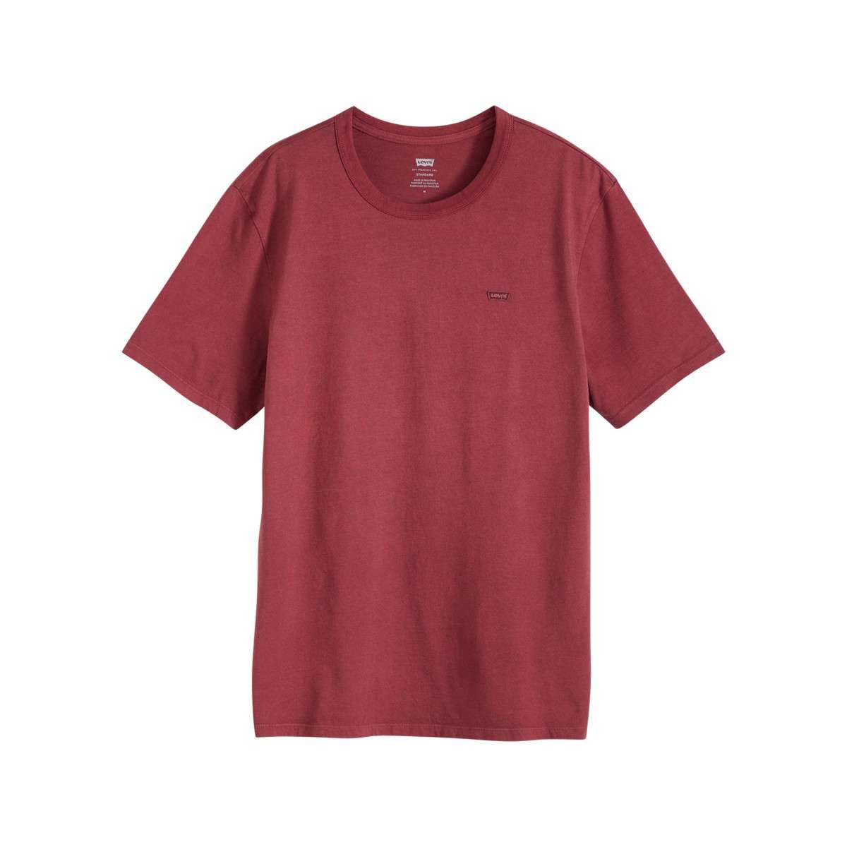 Levi's Men's Red T-Shirts, Xl, Icon Tee Gart