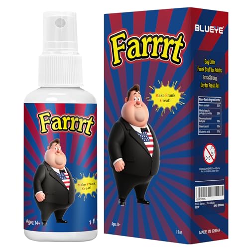 BLUEYE Stink Spray,Extra Strong,Potent Stink Smell,Hilarious Gag Gifts,Funny Pranks Stuff for...