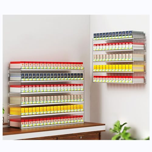 Porte-Cigarettes en Acrylique à Fixation Murale pour Résoudre le Désordre du Comptoir