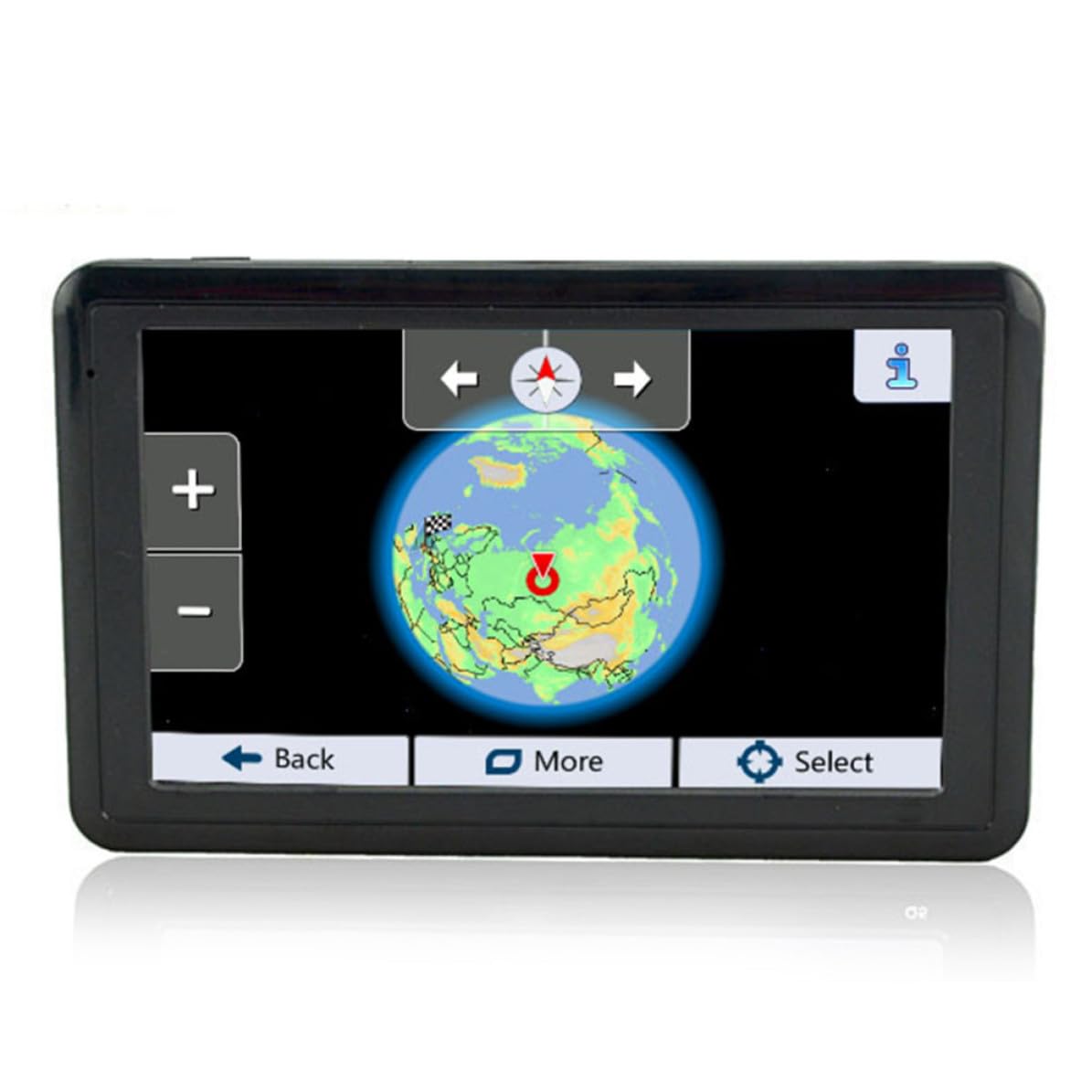 Navegador GPS Portátil para Coche y Camión de 5 Pulgadas