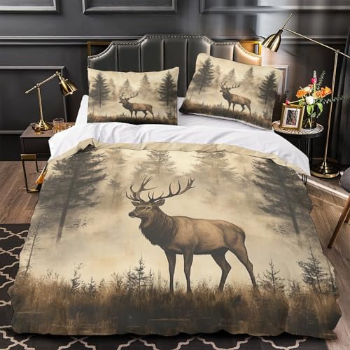 Linge de lit éléphant imprimé 3D en microfibre hypoallergénique - 2