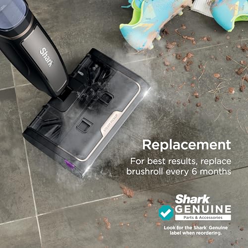 Image of Shark Steam Pickup Brushroll, Compatible with SD201 Shark Steam Pickup 3-in-1 Steam Mop, 1-Pack, 1225FFJ200