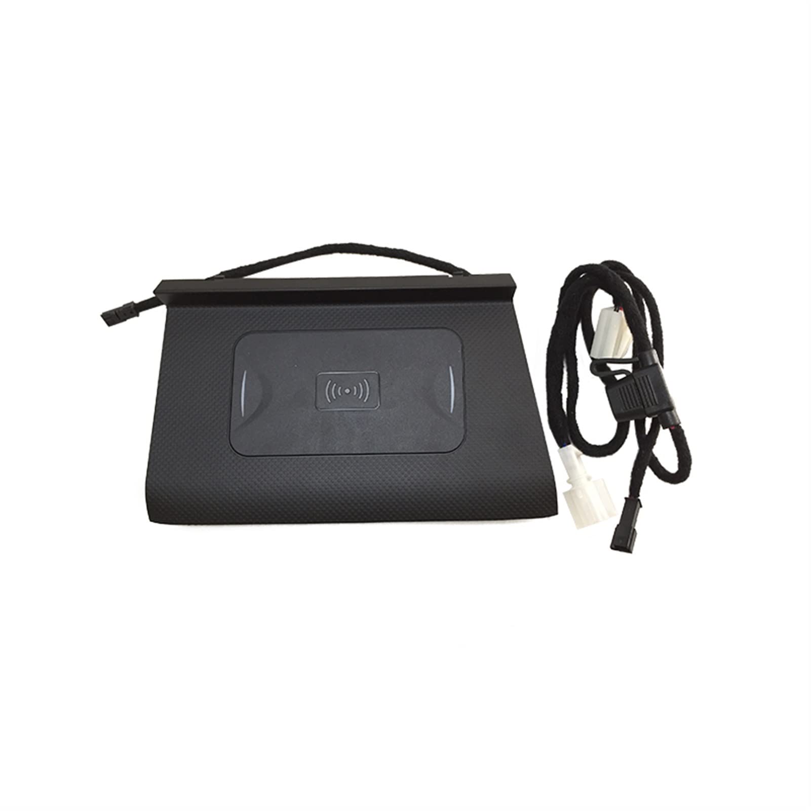 EVURU Caricabatterie Wireless Auto Adatta for Volkswagen Taos 2021 Tiguan Mk2. Bordo di Ricarica Tharu 2018 for Il Telefono 12 Qi Piastra di Carica Veloce Caricatore Wireless (Size : for Tiguan MK2)