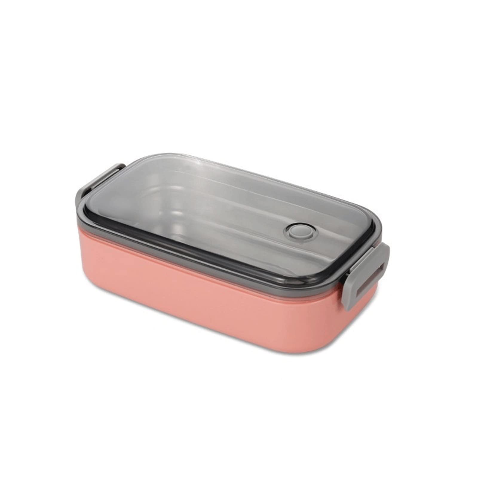 Pudełko na lunch Bento Szklane pudełko na lunch z pokrywką Pudełko śniadaniowe ze stali nierdzewnej do przenośnych pojemników śniadaniowych do kuchenki mikrofalowej Bento do przechowywania żywności(Ro