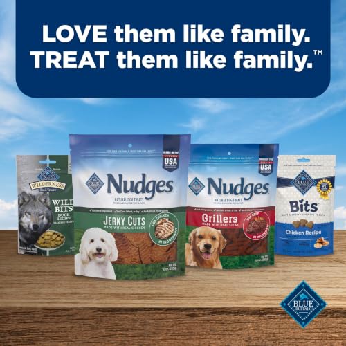 Blue Buffalo Nudges Jerky Cuts Chicken Dog Treats, 16 oz - image 8