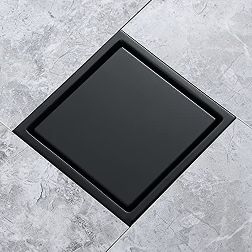 Buy BARONAGE 6 Inch Square Shower Floor Drain, with 2in1 Tile Insert