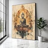 1:Design Élégant et Moderne – Cette toile Aesthetic imprimée apporte une touche artistique unique à votre intérieur. Parfait pour créer une ambiance Room Decor chaleureuse et sophistiquée dans n'importe quelle pièce