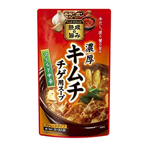 モランボン マイルド キムチチゲ用スープ 中辛