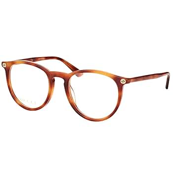 メガネ GUCCI Gucci - GG0027O - 002 havana havana transpa Amazon.com: Gucci Oval Eyeglasses GG0027O 002 Havana 50mm