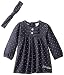 Calvin Klein Baby Girls' Denim Dress With Headband