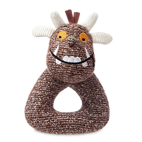Aurora, Marchandise Officielle, 60828, Le Petit Gruffalo Hochet Rond, 5.5In, Peluche, Marron