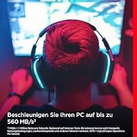 SanDisk Ultra 3D SSD 500 GB SSD interne SSD (SSD intern 2,5 Zoll, stoßbeständig, 3D NAND-Technologie, n-Cache 2.0-Technologie, 560 MB/s Übertragungsraten) Schwarz – Ansicht 2