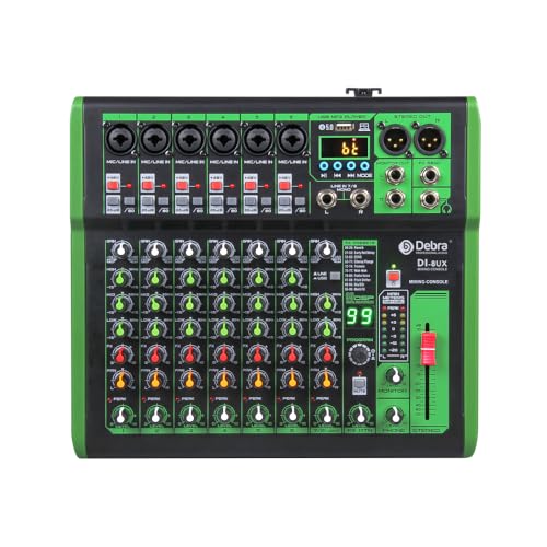 Equipo necesario para poder ser un DJ de Bodas 68 D Debra DI-8UX Mezclador de Audio...