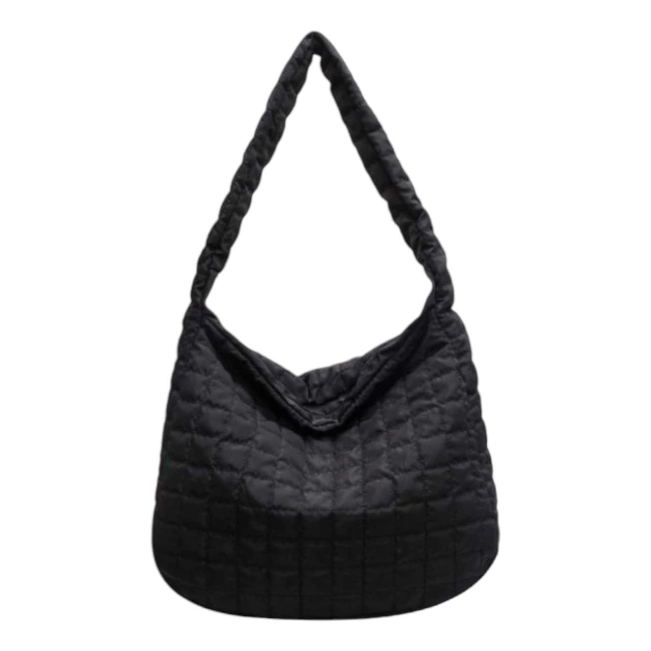SANTORINI Quilted Puffer shoulder bag for womens | trendy Puffer tote shoulder handbag womens (khaki) (B0D9SCJZ64) Amazon Price History, Amazon Price Tracker