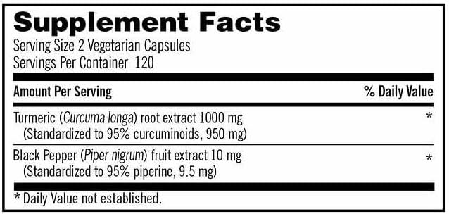 Miniatura 2 de Kirkland Signature Cúrcuma 1000 mg, 1 botella de 240 cápsulas