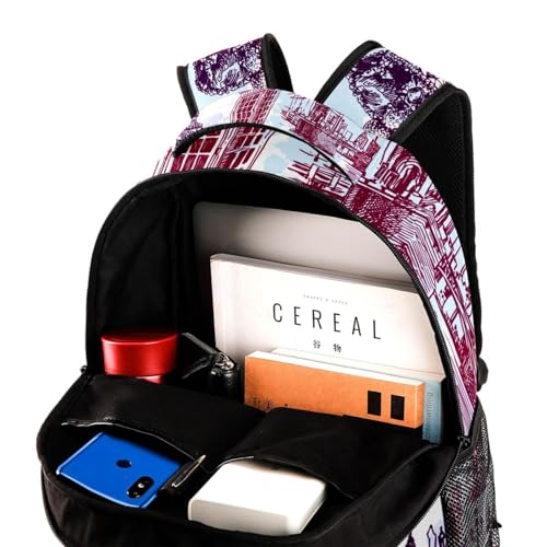 Sac à dos d'école grand volume contre le mal de dos des adolescents