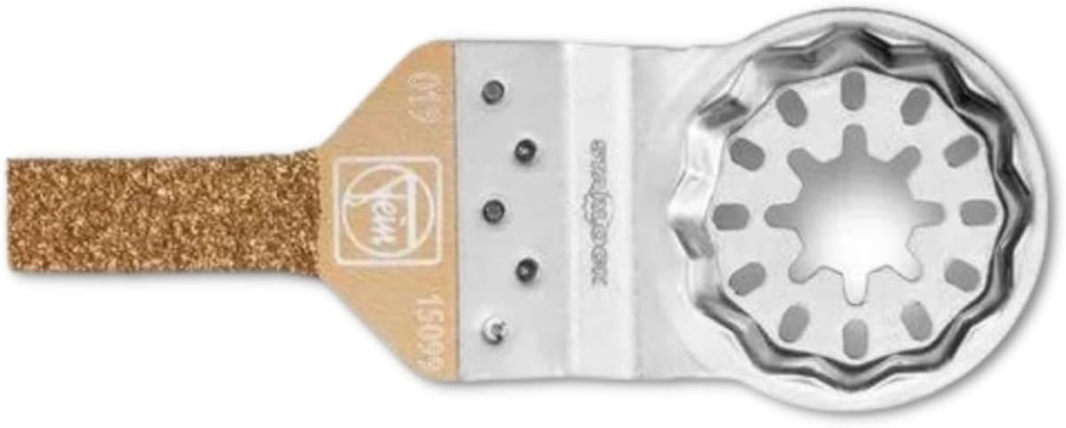 Fein Starlock Carbide File for Deburring and Filing on CFRP, Fiberglass Materials, Plastics and Wood – Perfect for Small Cutouts, 3/8″ Width, 1-1/8″ Length – 63706019210