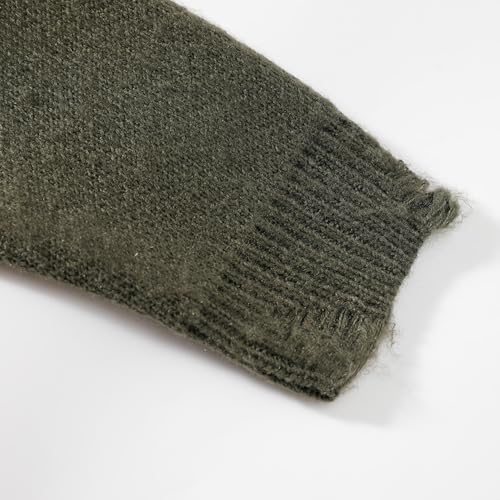 Oversized Graphic Sweaters Long Sleeve Unisex Pullover Vintage Knit Casual Sweater4