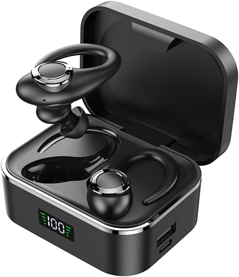 Wireless Earbuds Bluetooth 5 3 Headphones in-Ear Headphones with LED Display Noise Cancelling Earphones IPX7 Waterproof Earphones with