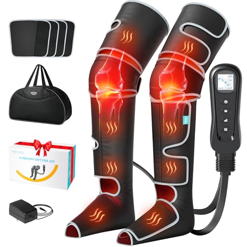 ALLJOY Leg Massager with Heat and Compression
