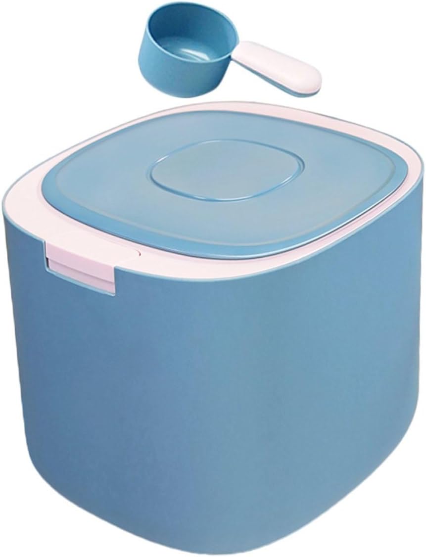 ibasenice 11l Pet Food Storage Bin Airtight Dog and Cat Food Sealing Container Moisture-proof Grain Bucket for Home Use
