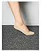 No-Show Socks for Women,Thin Low Cut Socks Loafer Liner Anti Slip Heel Beige,6 Pack_beige Socks,One Size