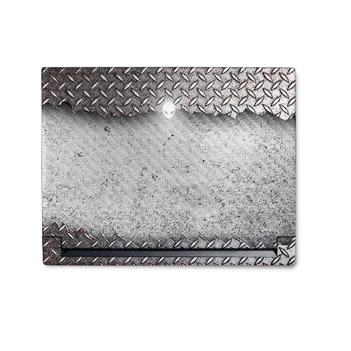 Image of MightySkins Carbon Fiber Skin Compatible with Alienware M18 R1 (2023) Full Wrap Kit - Ripped Metal | Protective, Durable Textured Carbon Fiber Finish | Easy to Apply & Change Styles | Made in The USA