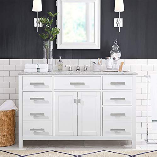 LUCA Kitchen & Bath LC48PWW Tuscan 48" Single Bathroom Vanity Set in Pure