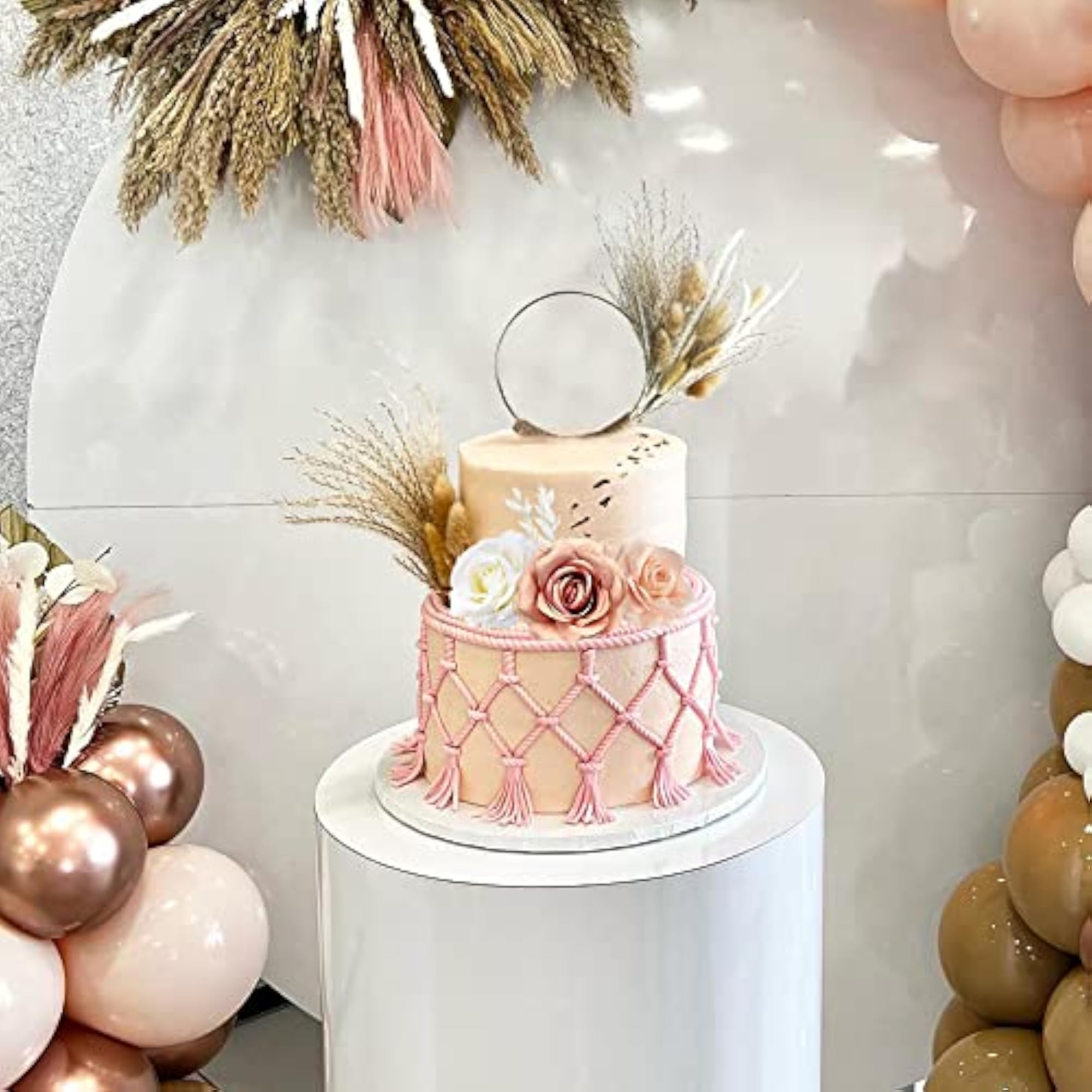 Boho Cake Decorations Flower Cake Toppers