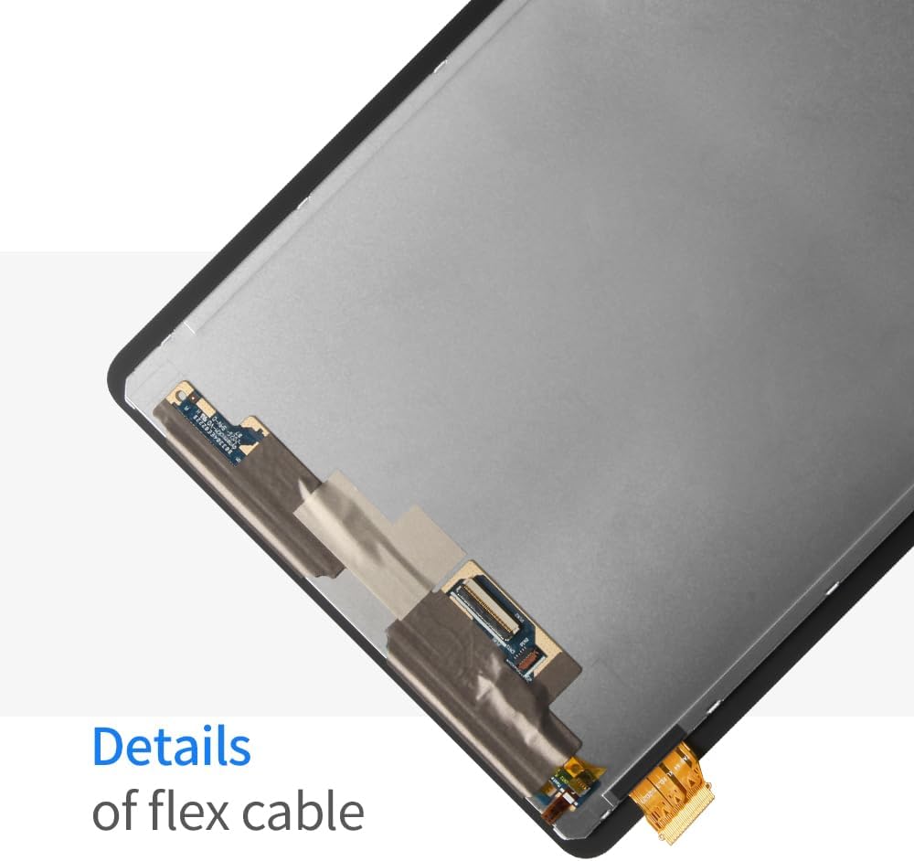 for Samsung Galaxy Tab S6 Lite 2022 10.4" Screen Replacement SM-P613 P619 SM-P619 P613 LCD Display Touch Screen Digitizer Assembly Repair Kit with Tools(Black)