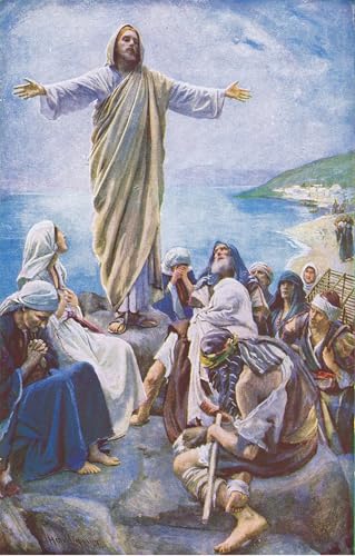 Cuadro en lienzo Vieni a me para renovar paredes vacías con arte clásico de Harold Copping 60x90
