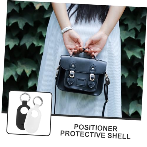 Funda de localizador de silicona resistente a caídas con cordón 6