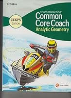 Triumphlearning Common Core Coach - Analytic Geometry -Georgia CCGPS Edition 1623626188 Book Cover