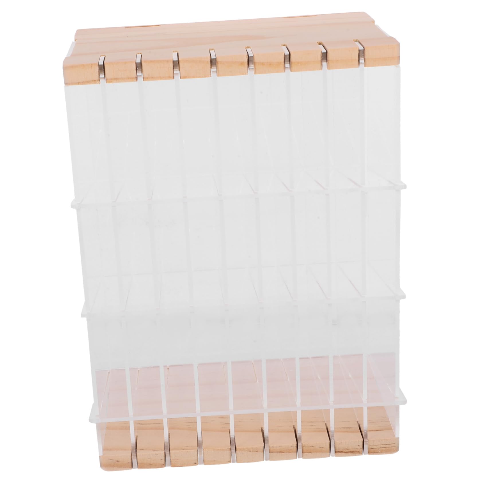 Organisateur de bureau multi transparent au design épuré en acrylique