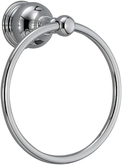 Delta Faucet 74046 Towel Ring, Chrome