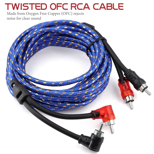 Image of 4 Gauge OFC AMP Wiring Kit,2000 watt Amp Wiring kit for Amplifier for Audio