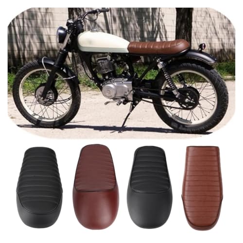Accesorios de Repuesto Asiento de Moto Conductor Sillín Plano para Recambio CG125 2