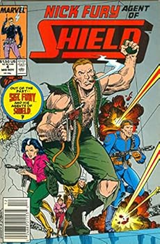Paperback Nick Fury Agent of Shield # 4 Mid November 1989 Book