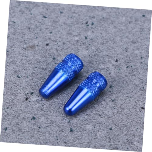 6 Pcs Tapas de Válvula Azules para Bicicleta miniatura 6