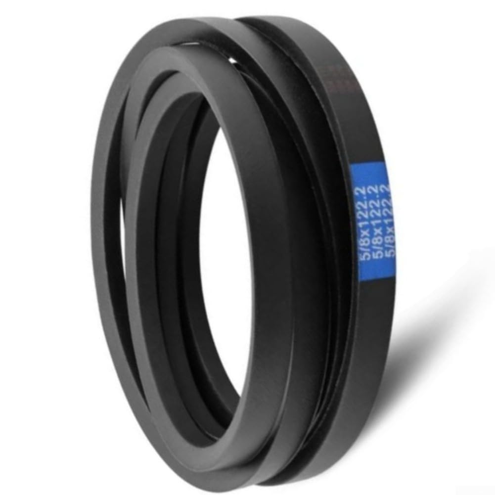 Correa de cubierta de 60 pulgadas para tractor de césped 1023E 1025R 1026R, pieza de repuesto de goma negra