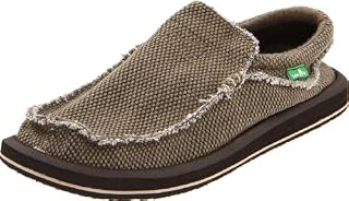 Sanuk Men's Chiba Slip On,Brown,11 M US