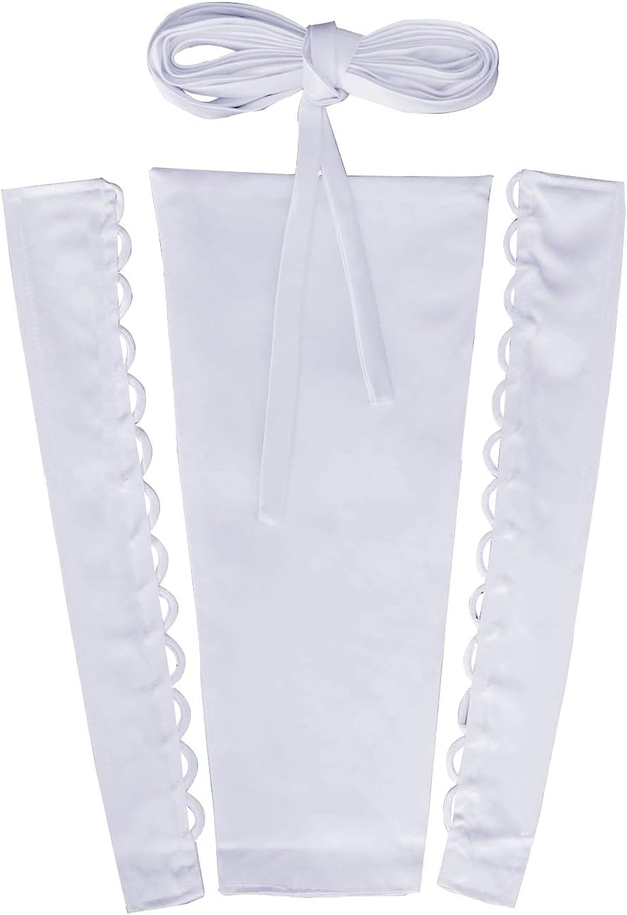 Women's Wedding Dress Zipper Replacement Adjustable Fit Satin Corset Back Kit Lace up for Prom Dress