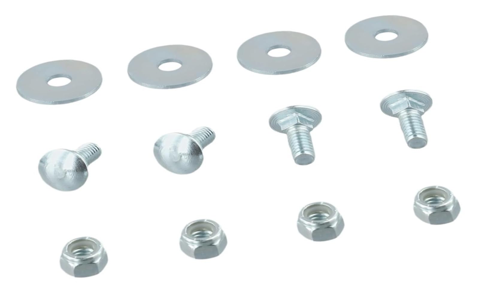 490-241-0038 Pattini scorrevoli for spazzaneve a 2 stadi, centri dei bulloni da 2-1/2" e 3", con ruote di ricambio in plastica e kit di bulloneria