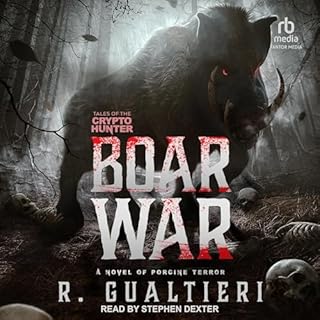 Boar War Audiolibro Por R. Gualtieri arte de portada