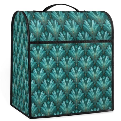 Mexpekil Funda para batidora de pie azul de 5 a 8 cuartos de galón, fundas antipolvo para electrodomésticos de cocina con asa superior y bolsillos, accesorios protectores universales para