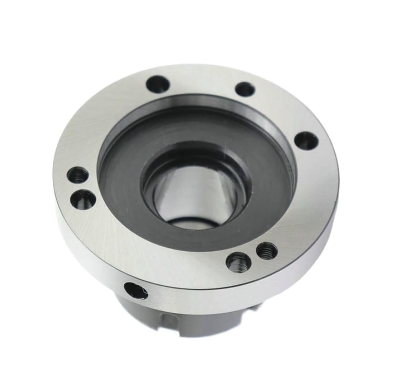 Vividcrate One Color Mini Flange Collet Chuck Er16 Er25 Er32 Er40 Er50 Carbon Steel Lathe Tool, 1Pcs(Er32-D80 (3Hole))
