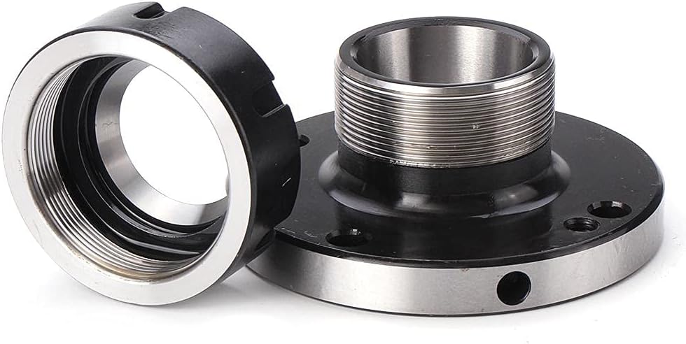 Collet Chuck, 100mm Diameter ER40 Collet Chuck, High Strength and Hardness, Durable Compact Lathe Tight Tolerance for CNC Milling Lathe Tool