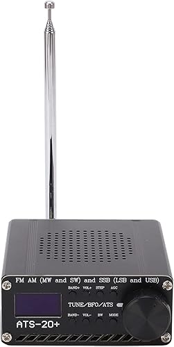 All Band Radio Receiver, Easy Operation Durable Portable FM Receiver for Working