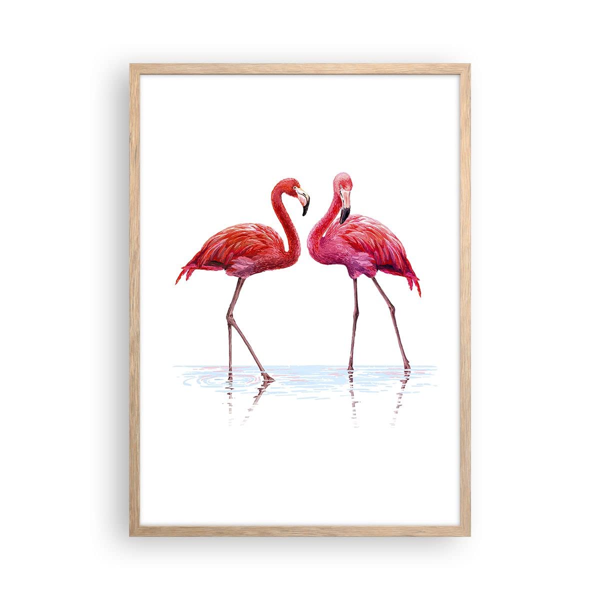 Outus Set di 9 Arte da Parete del Fenicottero di Stanza da Ragazza Teenager Stampe di Ispirazione Poster di Frasi Motivazionali con Foglie di Ananas Decorazioni per Casa Camera, Senza Cornice